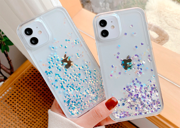 diamond liquid bing case for apple iphone 11,new iphone 12
